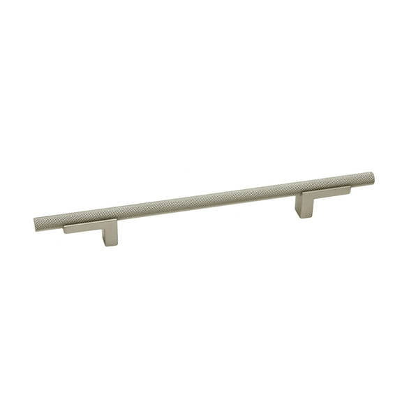 Alno A2903-6 Vita Bella 6" Center To Center Modern Industrial Knurled Cabinet Bar Handle /