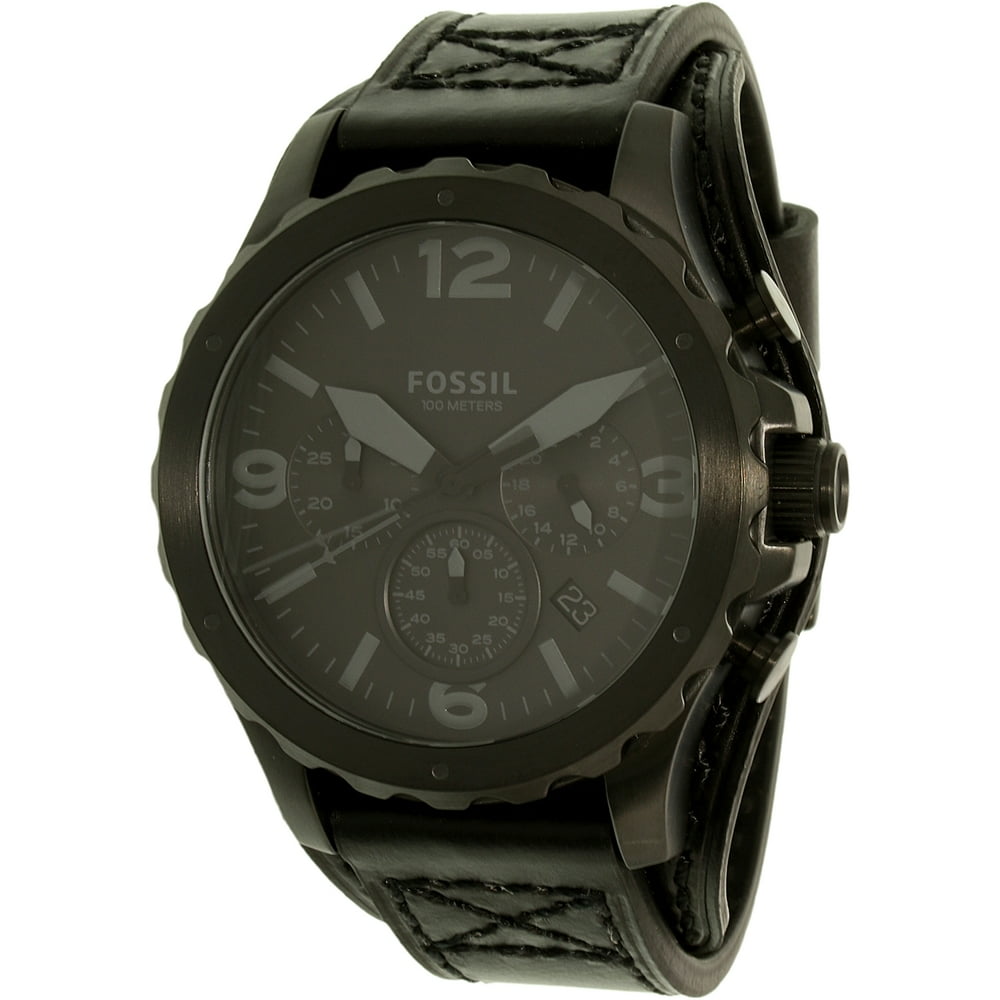 fossil q nate black