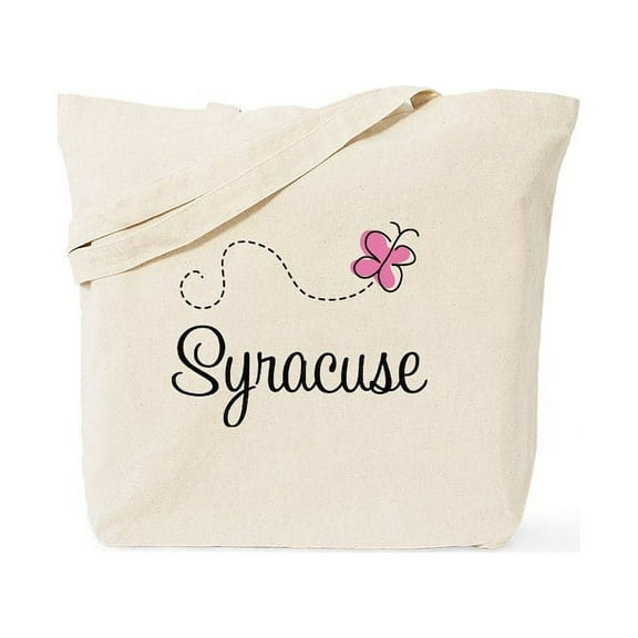 CafePress - Pretty Syracuse Tote Bag - Unisex Canvas Tote Bag, Beige, 1-Piece