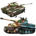 thumbnail image 1 of Panzerkampfwagen militar de la Segunda Guerra Mundial, VI Ausf. E Tiger-Juego de bloques de construcción para niños, juguete de ladrillos para armar tanque, vehículo de combate, soldado, 1 of 5