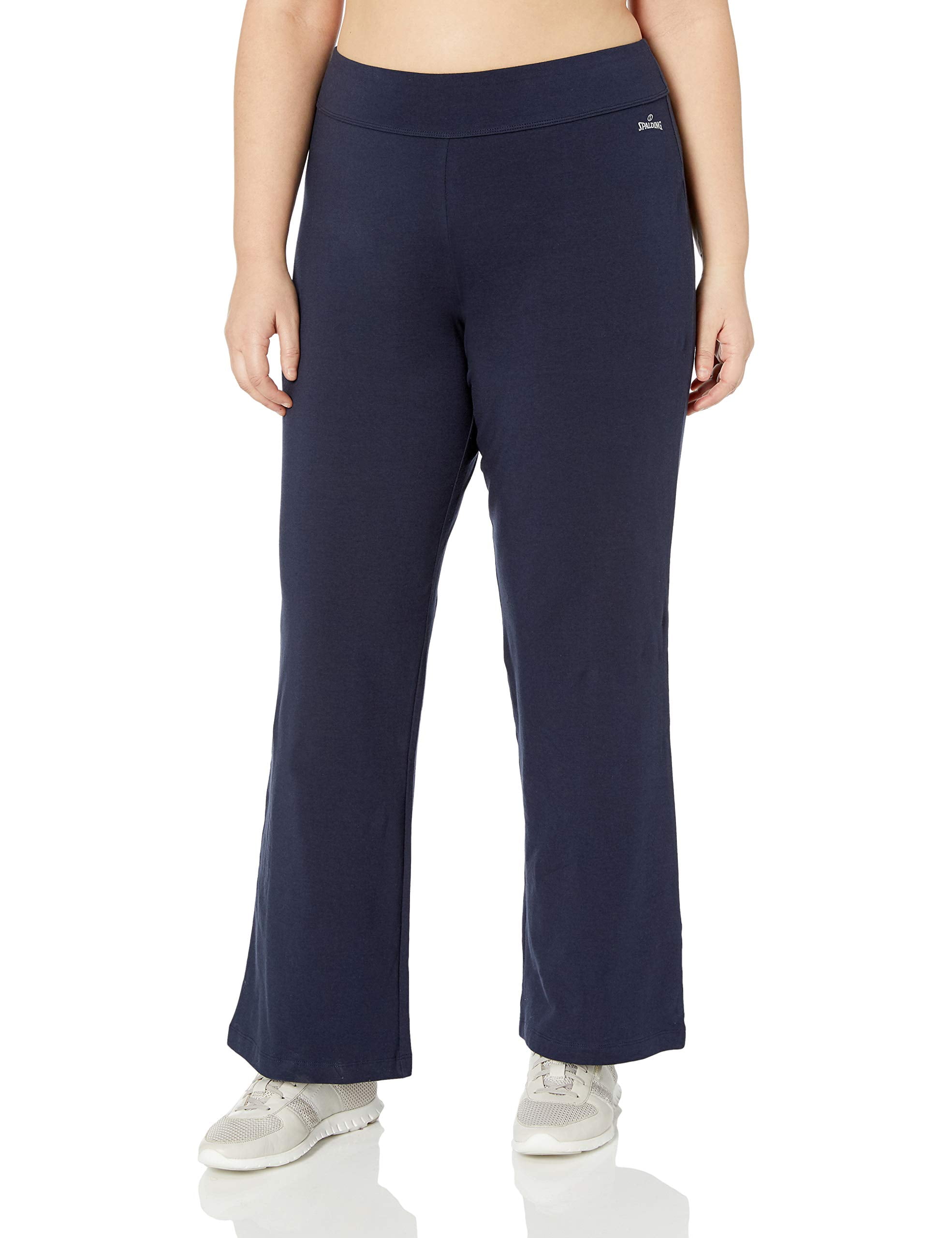 Spalding Womens Bootleg Yoga Pant Spalding Women's Active Sports ...