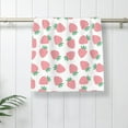thumbnail image 5 of KLL Strawberry Ultra Absorbent & Soft Hand Towels for Bath, Hand, Face, Gym and Spa-27.5x16in, 5 of 7