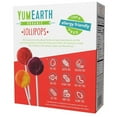 thumbnail image 3 of YumEarth Organic Pops Variety Pack, MDA05&nbsp;60 Fruit Flavored Favorites Lollipops, Allergy Friendly, Gluten Free, Non-GMO, Vegan, No Artificial Dyes, 3 of 5