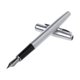 thumbnail image 1 of Pluma estilográfica Hero 5020 de acero inoxidable plateado con punta estándar M de regalo, 1 of 5