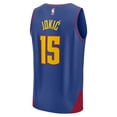 thumbnail image 3 of Men's Fanatics Branded Nikola Jokic Blue Denver Nuggets 2023 NBA Finals Champions Fast Break Player Jersey - Statement, 3 of 3