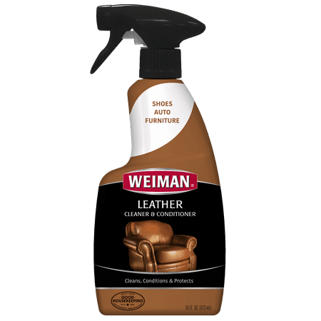 (2 Pack) Weiman Leather Cleaner & Conditioner, 16 fl