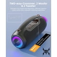 thumbnail image 3 of [ Bocina Bluetooth Portátil VUOPAX Inalámbrica Actualizada 200W ], 3 of 9