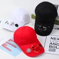 thumbnail image 3 of Maoww Solar Powered Fan Hat Durable Versatile Portable Convenient For All Activities Professional Sun red, 3 of 5