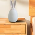 thumbnail image 3 of veasfak Adorable Easter Bunny Figurines Sculpture Ceramic Crafts Miniature Animal Rabbit C 15cm Blush, 3 of 9