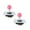 pink colour, variant on Pair Of Adjustable Joysticks with Small switches Reliability Fighting Game Joystick Simple Operate for Gaming Enthusiasts