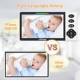 thumbnail image 3 of Monitor para bebés vTimes con cámara y audio HD 720P de 5.5 pulgadas, 3 of 8