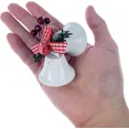 thumbnail image 5 of 4PCS Christmas Bell Ornaments Hanging Jingle Bells Decor for Xmas Tree Christmas Red Bell Indoor Outdoor Christmas Decoration, 5 of 5