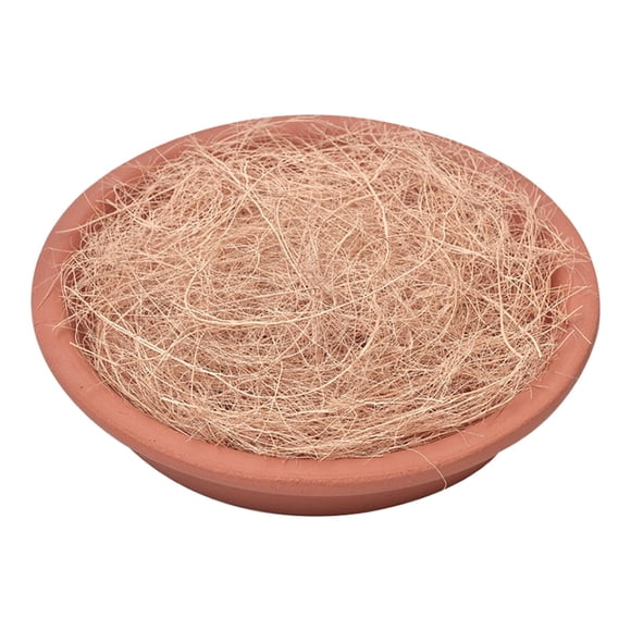 Estera para cría de de pájaros, almohadilla para anidar pájaros, proporciona una estera cálida y duradera para huevos de aves, fibra de nido de