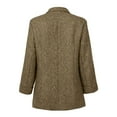 thumbnail image 1 of Vedolay Coats Womens Casual Open Front Long Sleeve Work Business Lapel Blazers Jacket,Khaki L, 1 of 4