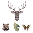 thumbnail image 3 of Becaristey 10 Pieces Heat Transfer Patterns T-Shirt Clothes Printing Decorative Stickers Decor Sheets Adults Kids Accessories Type 2 1Set, 3 of 6