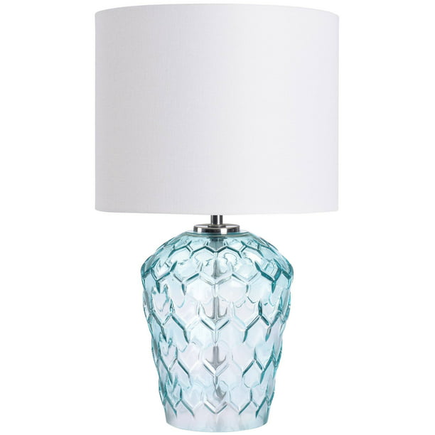 Mainstays Table Lamp With Shade 16 5 H, Modern Style Lamp Shades
