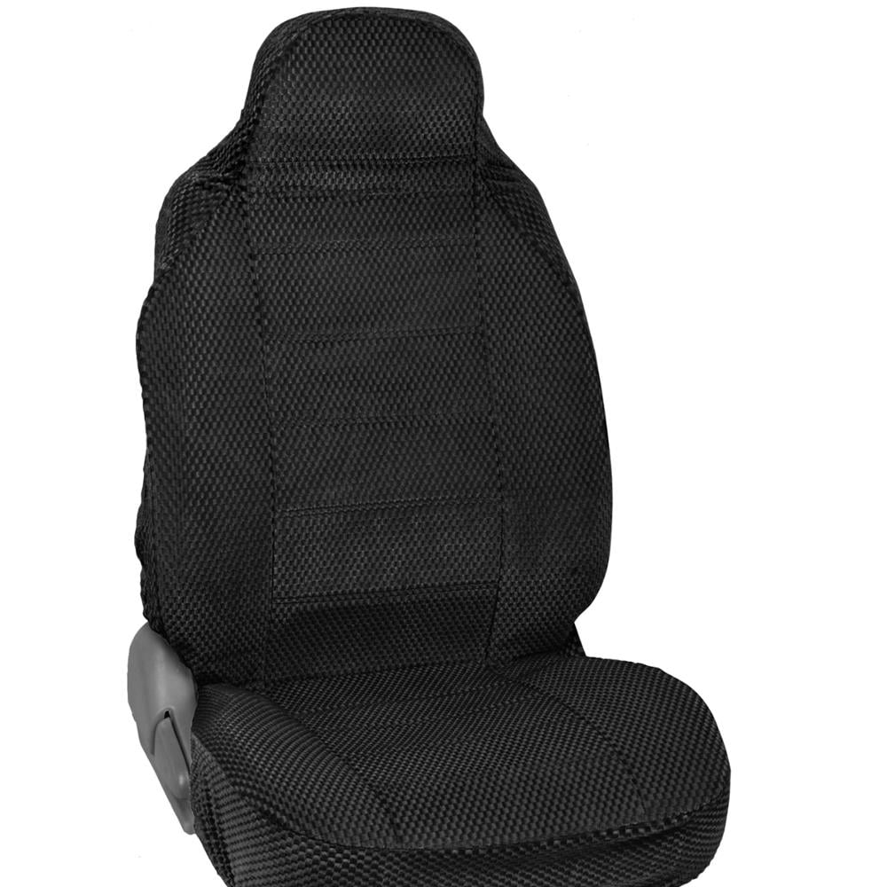 BDK Scottsdale Car Seat Covers, Premium Cloth Front Pair, 2pc, For Car/SUV