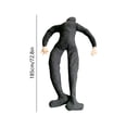 thumbnail image 3 of Halloween Christmas Poseable Mannequin Dummy Decoration 6.1 FT Stuffed Fabric Figure with Flexible Joints for Indoor Outdoor Holiady Decor, 3 of 6