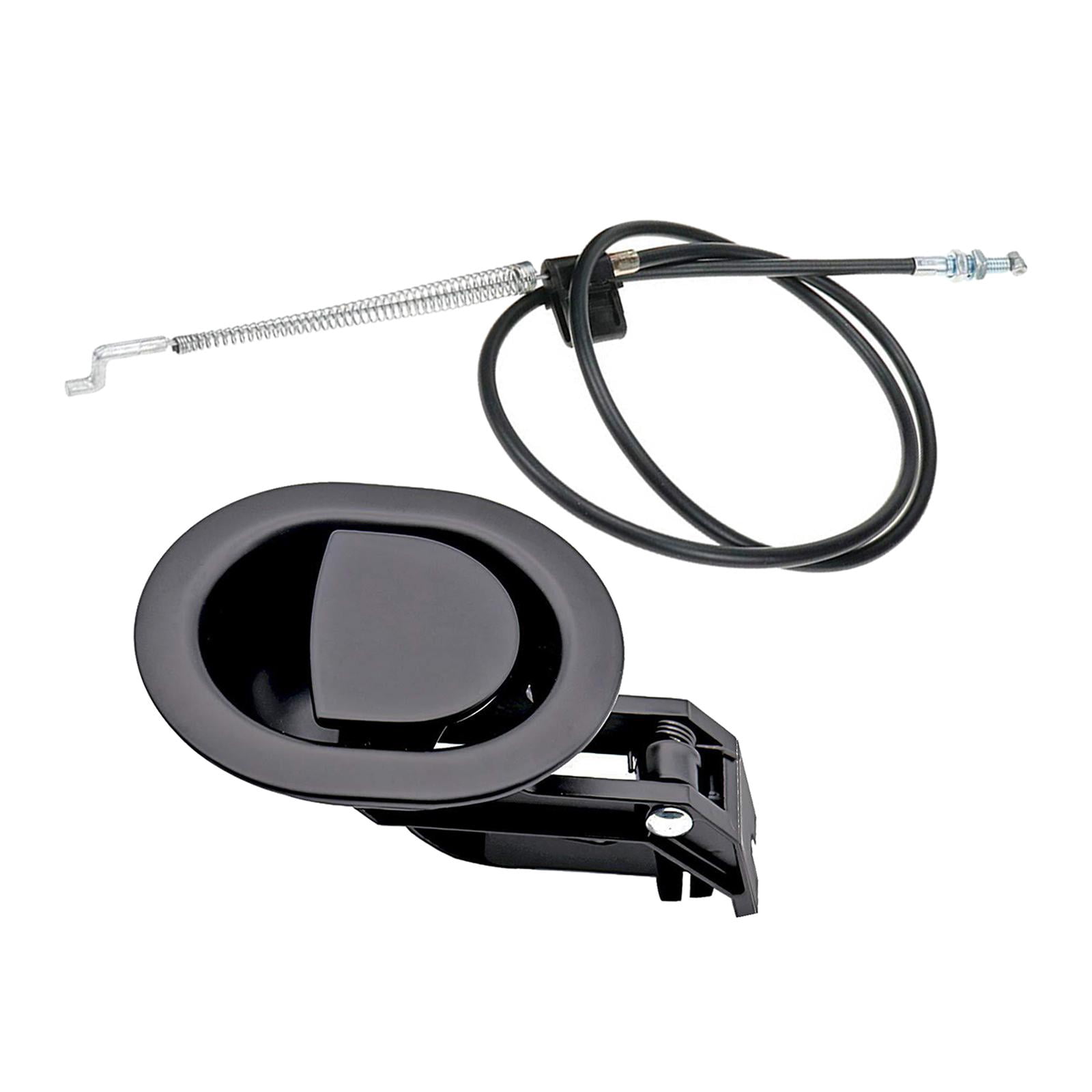 Poignée De Remplacement Pour Canapé Inclinable - Câble Et Ressort Inclus, Longueur ~96 Cm, Alliage Aluminium Noir - 6