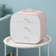 thumbnail image 1 of Ropa interior Organizador de cajones Bufandas con Artículos de hombros Convenientes Caja Compartimientos desmontables Ropa Sujetado Rosado perfecl Organizador de cajones, 1 of 8