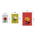 thumbnail image 3 of Designs ByLITA Red Rose, White Rose, Yellow Rose (3 Pack), 5 x 7 Wall Print| Home & Office Décor, 3 of 3