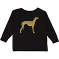 thumbnail image 3 of Inktastic Greyhound Boys or Girls Long Sleeve Toddler T-Shirt, 3 of 5