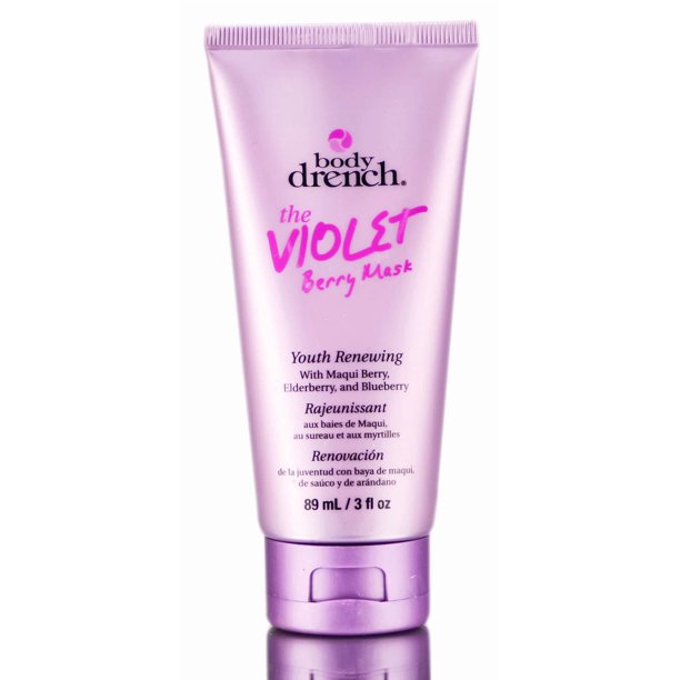 Mascarilla de Baya Violeta Body Drench - Exfoliante Renovador de Juventud