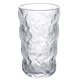 thumbnail image 1 of Vasos altos altos, tazas de 10.5 onzas, cristalería de diseño texturizado para agua potable, cerveza o refrescos, vajilla moderna y elegante Fokelyi HMJM497-2, 1 of 6