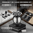 thumbnail image 5 of NIUTA® Head Shaver for Bald Men, 7-in-1 Electric Bald Head Shaver with 7 Rotary Heads, Digital Display, Hair & Nose Trimmer, Type-C Charging Men’s Grooming Kit, 5 of 7