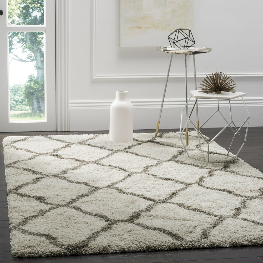 Safavieh Hudson Aline Geometric Shag Area Rug or Runner