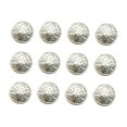thumbnail image 4 of LABSERRON 30Pcs Silver Metal Buttons for Clothing Diy Craft Button Decorative Handcraft Projects, 4 of 8