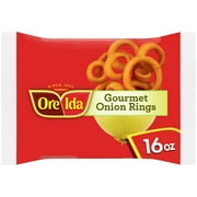 Ore-Ida Gourmet Fried & Sliced Onion Rings Frozen Snacks, 16 oz Bag