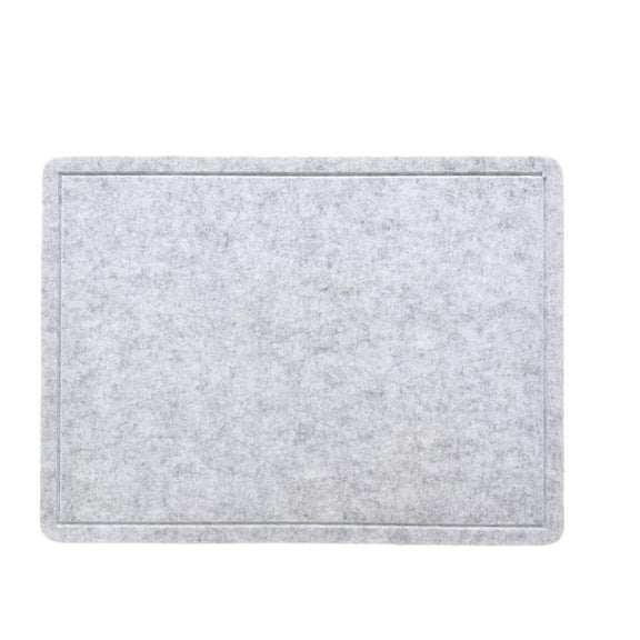 Almencla Foldaway Felt Jigsaw Board Jigsaw Accessory Puzzle Mat for Party Indoor Gift gray 60cmx120cm