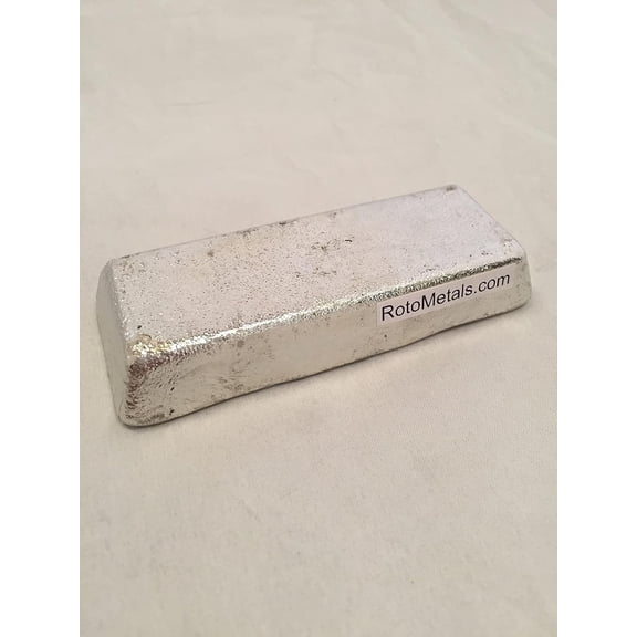 RotoMetals Pewter - Alloy R98 Pewter Casting Ingot (Tin 98%, Bismuth 1.5%, Copper .50%)