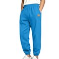thumbnail image 3 of Bovxnpu Boys Sweatpants School Sports Pants Kids Comfortable Cargo Sweatpants Elastic Waist Trousers, 3 of 9