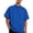 Royal Blue, variant on Golf Shirts for Men Half Zipper Relaxed Fit Drop Shoulder Summer Tee Classic Breathable Comfortable Style Solid Top, 3XL