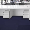 thumbnail image 5 of 15Pcs Dark Blue 24" x 24" Peel and Stick Carpet Tile Commercial &Home Carpet Tiles Polyester Fiber, IXPE Mute Pad for Attics, Balconies, Studies, Office Buildings, 5 of 21