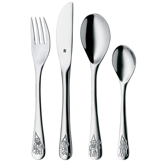 Set de Cubiertos Infantiles WMF Zwerge 4 Piezas Acero Inoxidable