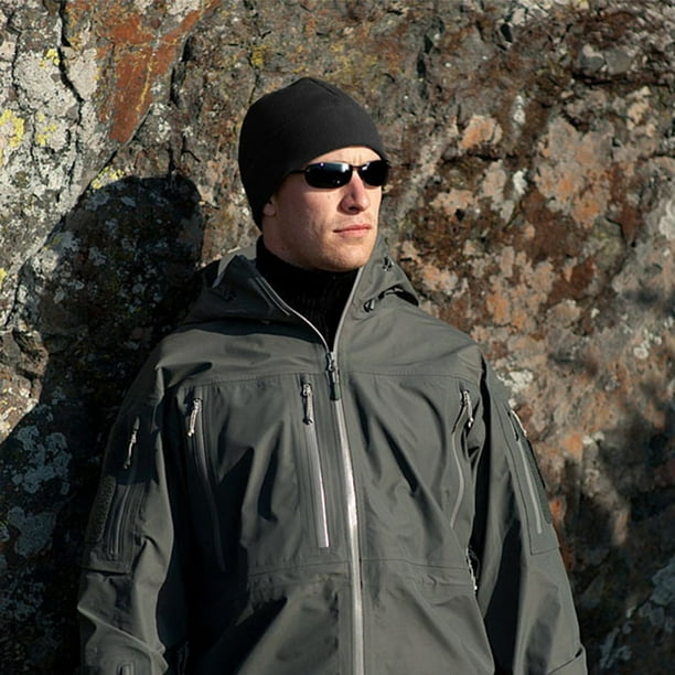 Men Women Unisex Winter Soft Warm Fleece Cap Solid Color Thickened