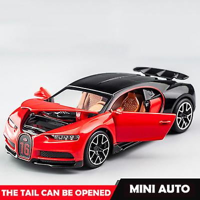 Alloy Toy Car Models Bugatti Chiron With Sound Light Diecasts Toys/2