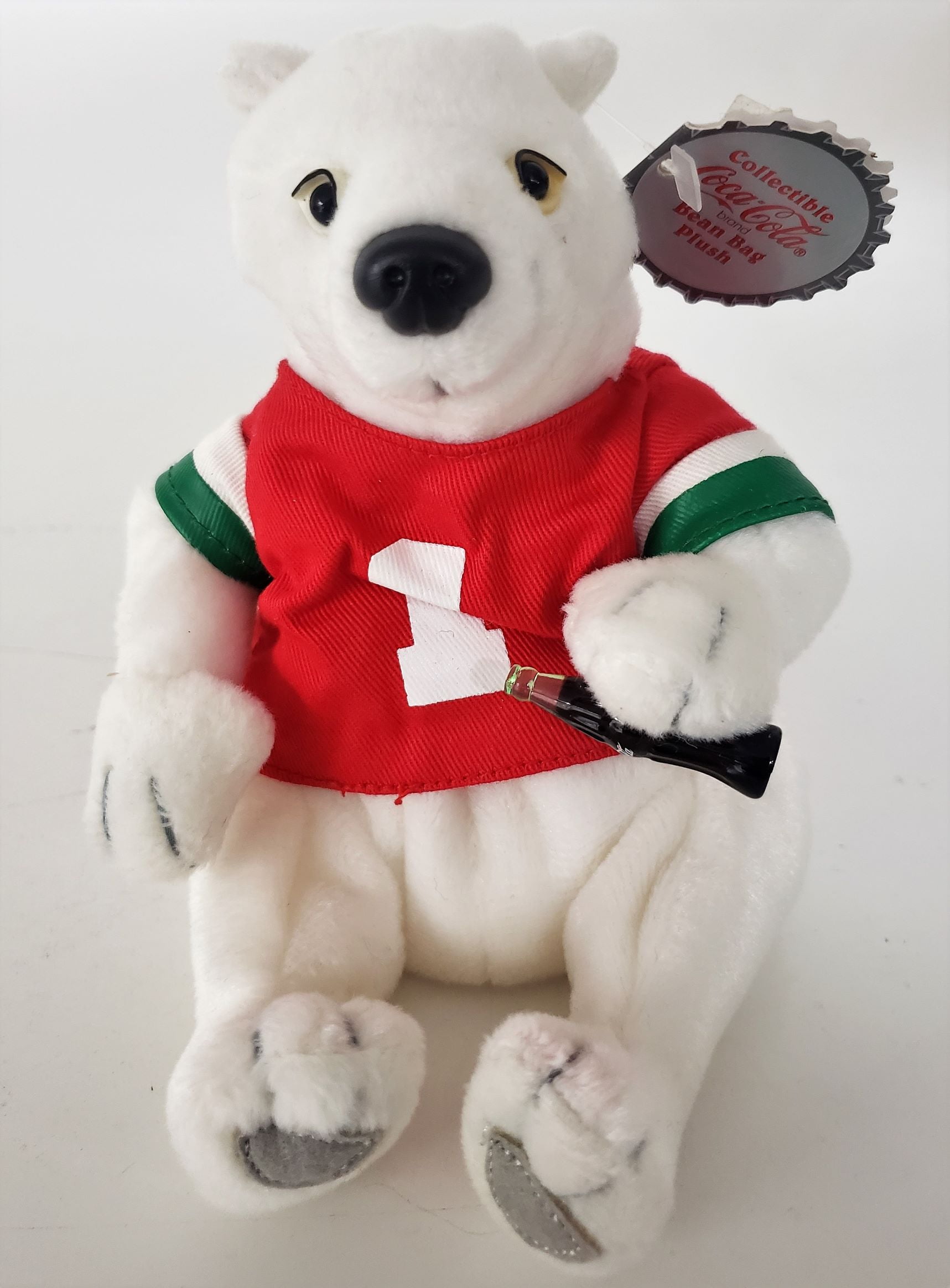 coca cola bean bag plush polar bear