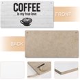 thumbnail image 4 of Wooden Wall Sign Coffee Is My True Love Retro Farmhouse Home Decor Gift For Home Living Dining Bedroom Entryway Hallway 12X 6 Inch, 4 of 7