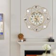 thumbnail image 4 of Reloj de pared, reloj de pared colgante elegante de estilo europeo, decoración, reloj de pared para el hogar, durabilidad mejorada, 4 of 8