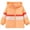 Orange, variant on NIEWTR Winter Coats Toddler Boys Girls Cartoon Prints Casual Light Coat Hooded Jacket Windproof Zipper Outwear Cozy Versatile