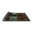 thumbnail image 2 of Ahgly Company Indoor Rectangle Animal Light Blue Traditional Area Rugs, 7' x 9', 2 of 4