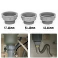 thumbnail image 4 of MYG Kitchen Sink Dish Basin Adapter Reducer Drain Pipe Joint Thread Hose Connector, 4 of 4