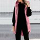 thumbnail image 1 of Chaquetas largas de invierno para mujer, abrigos con capucha, abrigos sin mangas, chaquetas cálidas con bolsillos, abrigos para mujer, 1 of 9