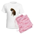 thumbnail image 6 of CafePress - Brindle Boxer Photo Women's Light Pajamas - Women's Short Sleeve Print T-Shirt and Pants Light Cotton Pajama Set, 6 of 7