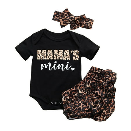 

Newborn Infant Baby Girls Dad Says Letter Romper Jumpsuit+Striped Headband Outfit Summer Clothes Set