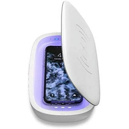 mophie - UV Sanitizer with Wireless Charging - White